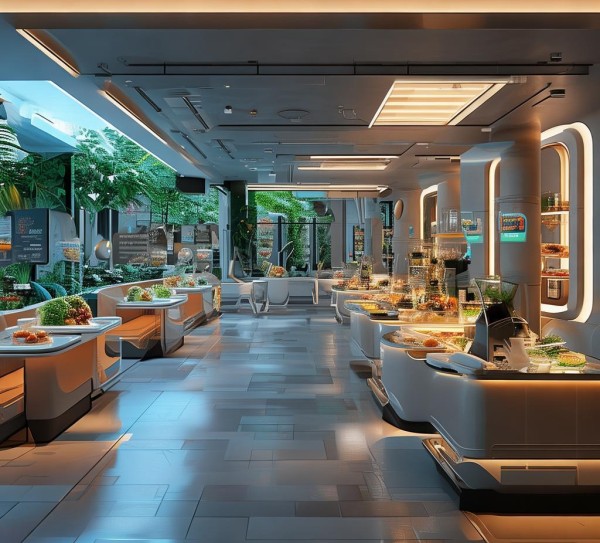 创新引领用餐体验，多样化的食堂一站式服务，构建高效便捷的餐饮新生态