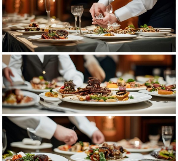 酒店餐饮宴会服务员的细节守护者，从备餐到宴毕的温暖与专业